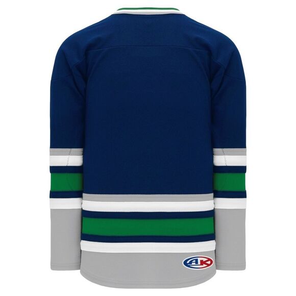 NEW Athletic Knit Hockey Jersey, Hartford Whalers Navy pattern, Size XL - Picture 2 of 6